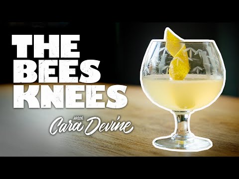 How to make a delicious Bees Knees Cocktail