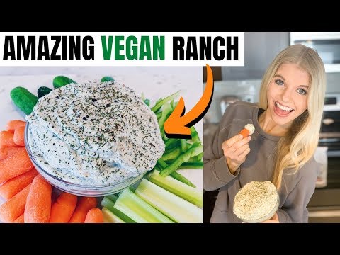 Homemade VEGAN RANCH DRESSING Recipe Made Easy | Whole Food Plant Based + Oil Free + Gluten Free