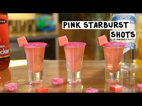 Pink Starburst Shots