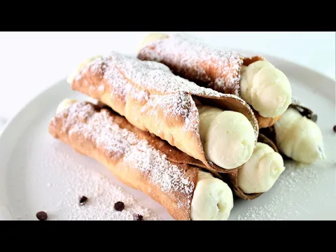 Gluten Free Air Fried Cannoli (with instructions for deep frying)