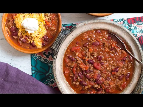 Easy, Simple, and Delicious Beef and Bean Chili Recipe - Eat Simple Food