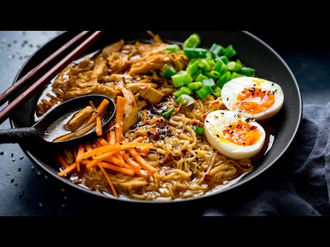 Quick & Easy Chicken Ramen Recipe that's ready in 20 Minutes!