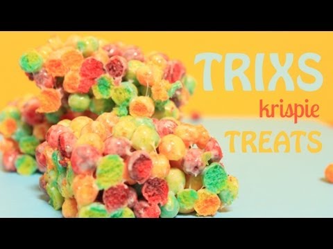 How to make Trix Treats