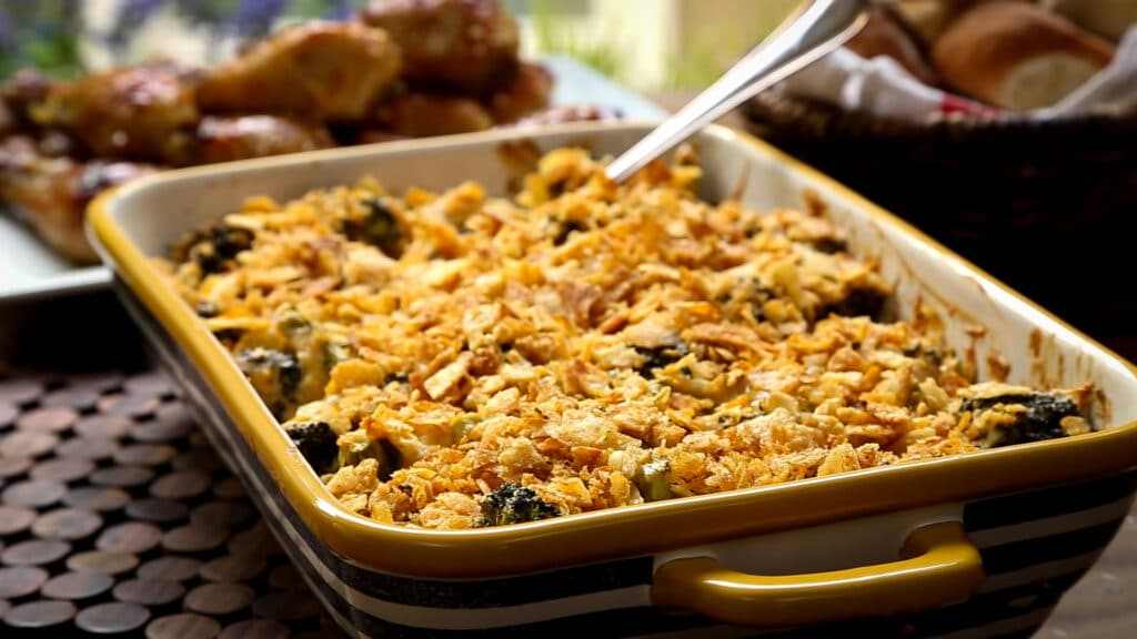 Broccoli and Velveeta Cheese Casserole 