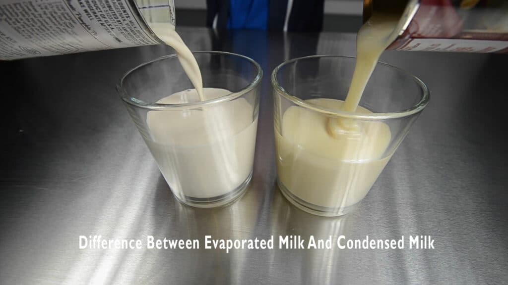 Difference Between Evaporated Milk And Condensed Milk