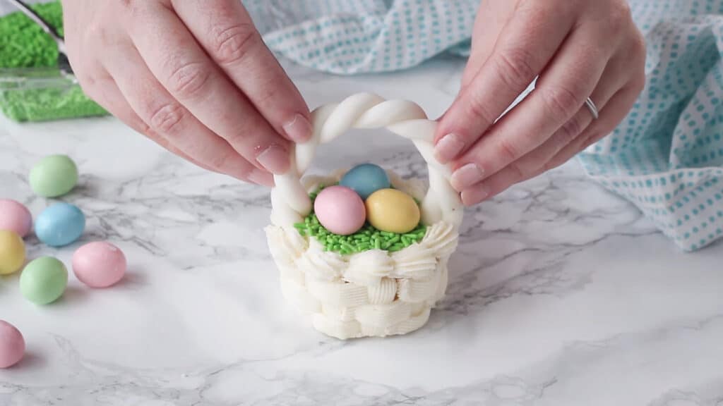 Easter Basket Pudding 