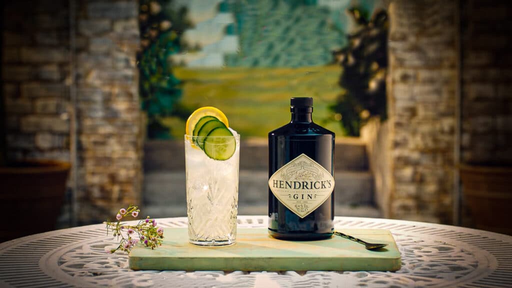 Hendrick's Gin drink