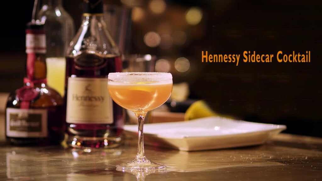 Hennessy Sidecar Cocktail 