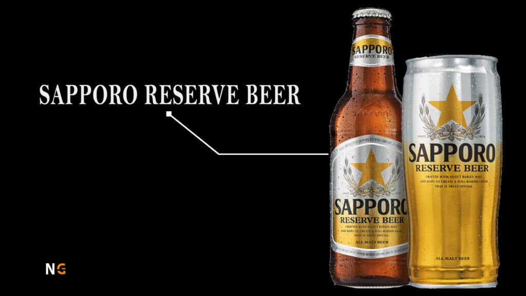 Sapporo Reserve Beer