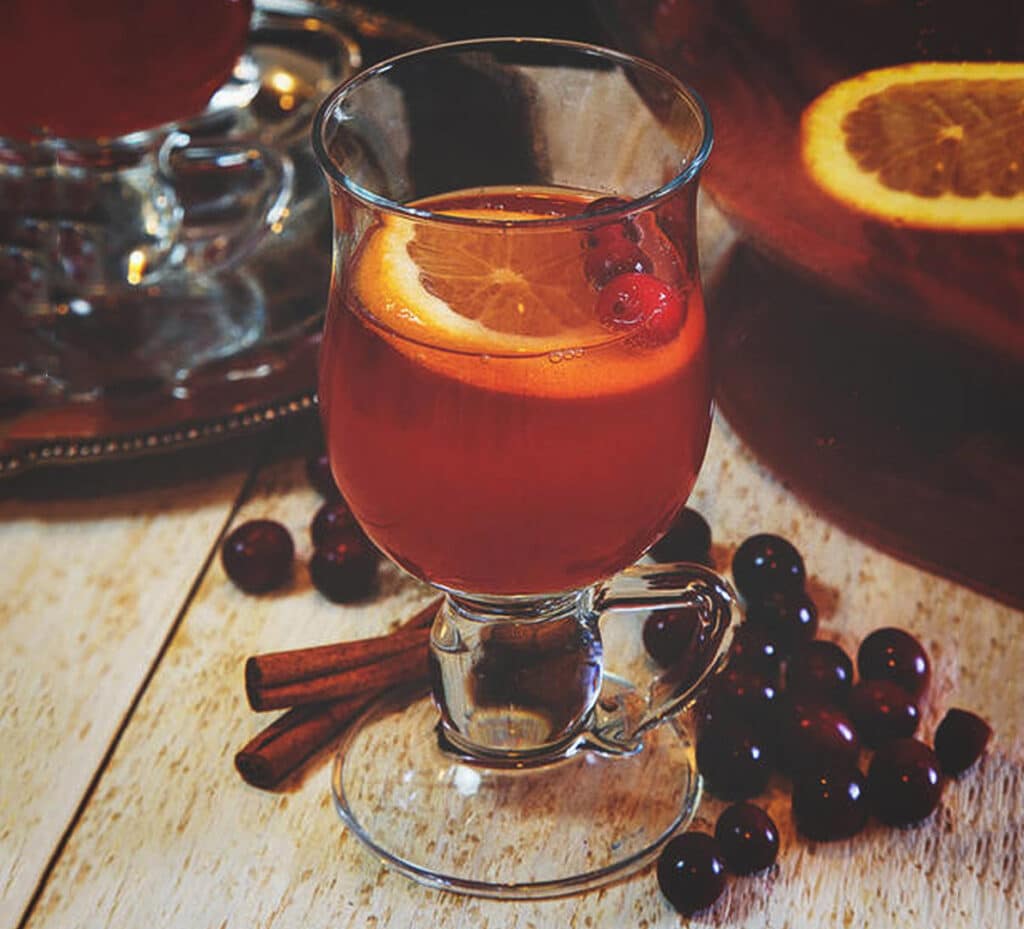 Cranberry Bourbon Cooler