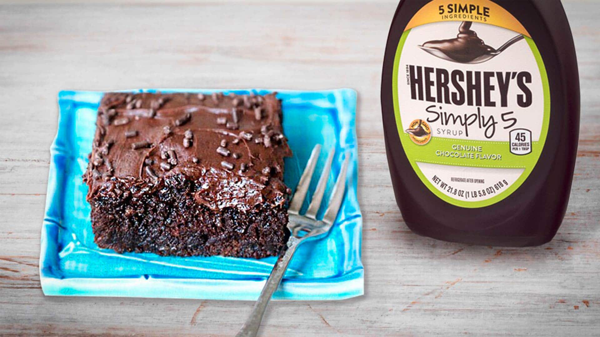 Hershey's Chocolate Syrup Cake
