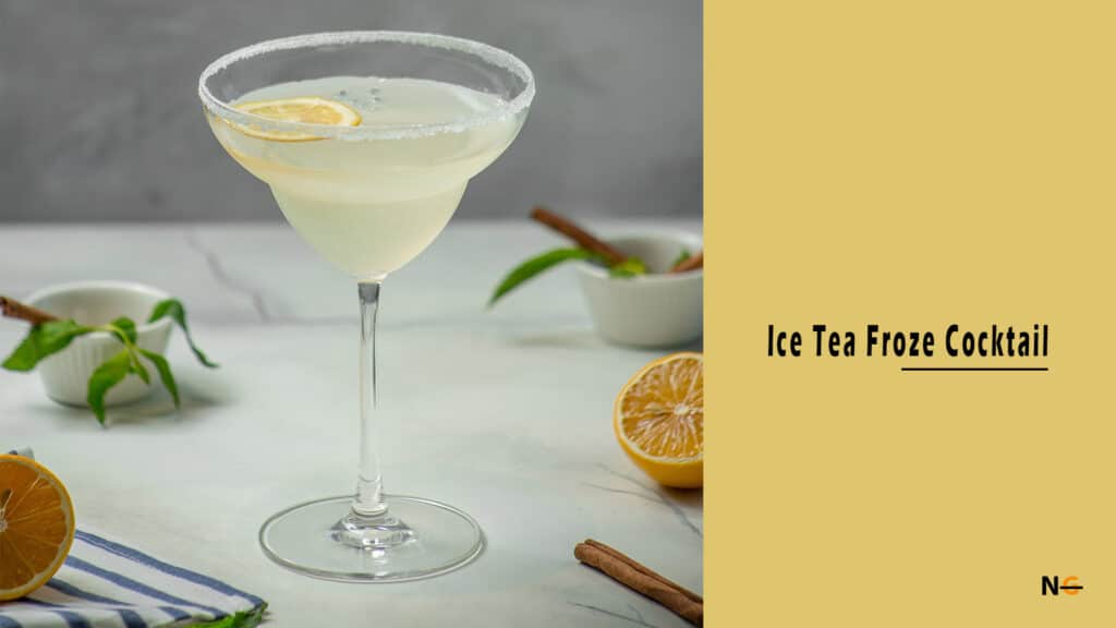 Ice Tea Froze Cocktail