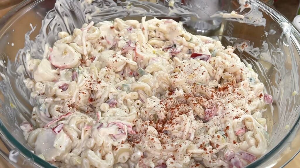 Imitation Macaroni Crab Salad