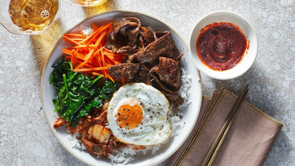 Steak House Bibimbap Bowls 