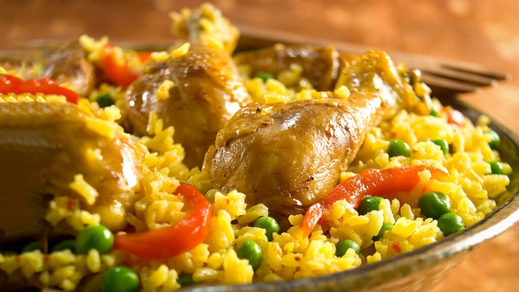 Yellow Rice with Chicken 