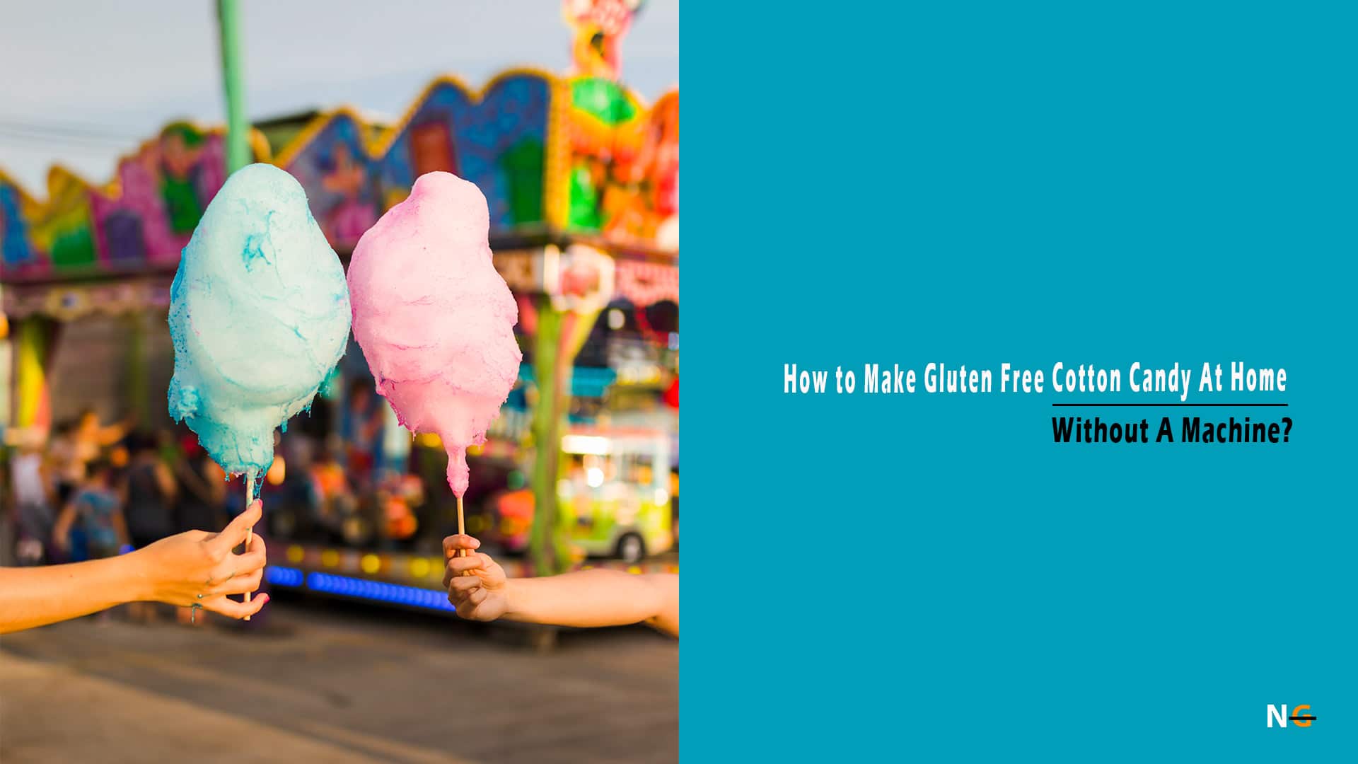 How to Make Gluten Free Cotton Candy at Home without a Machine