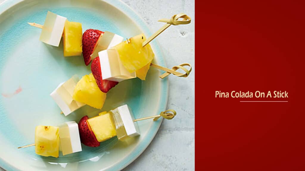 Pina Colada On A Stick