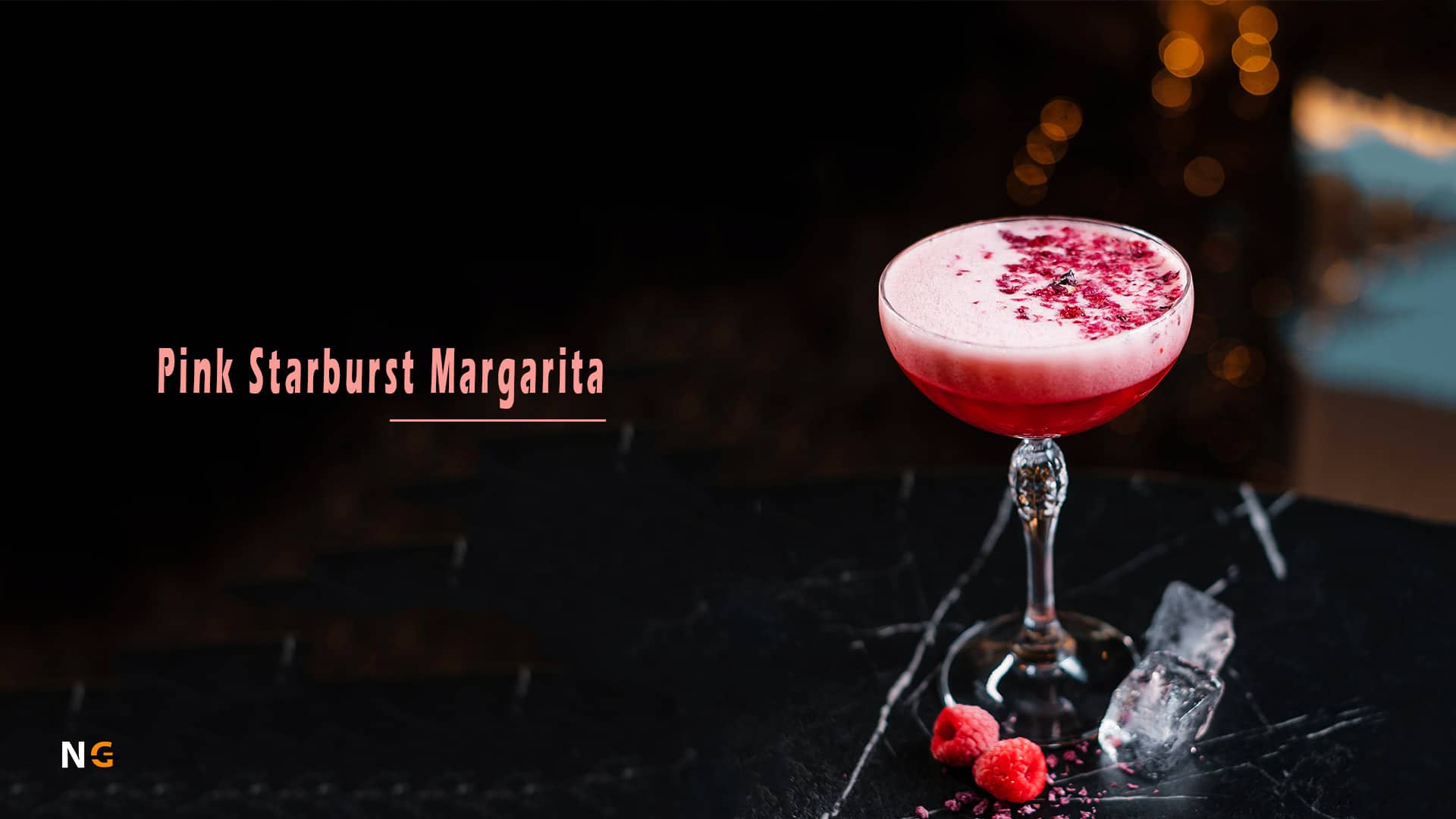 Pink Starburst Margarita