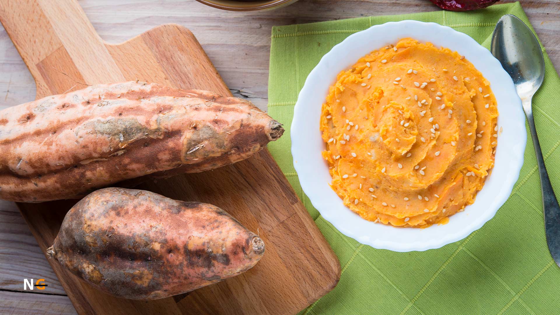 Sweet Potato Hummus With Soy Lecithin