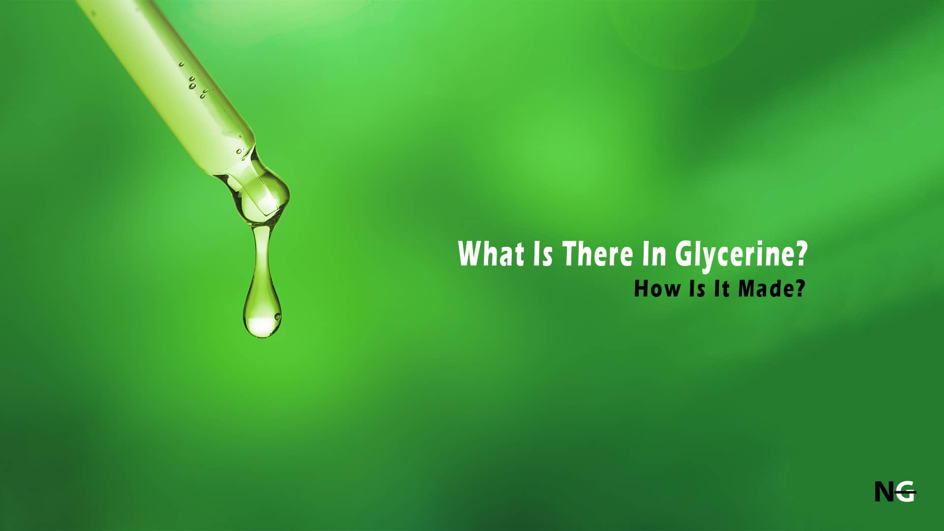 What Is There In Glycerine