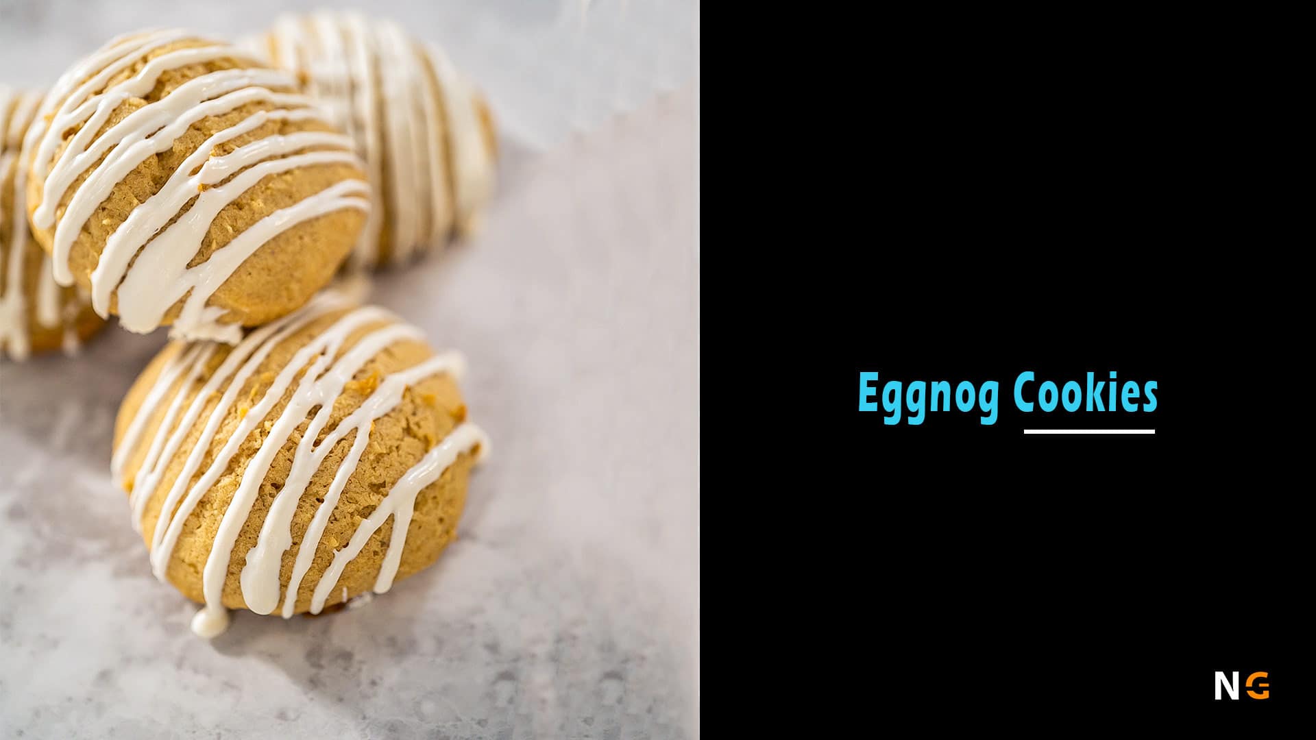 Eggnog Cookies