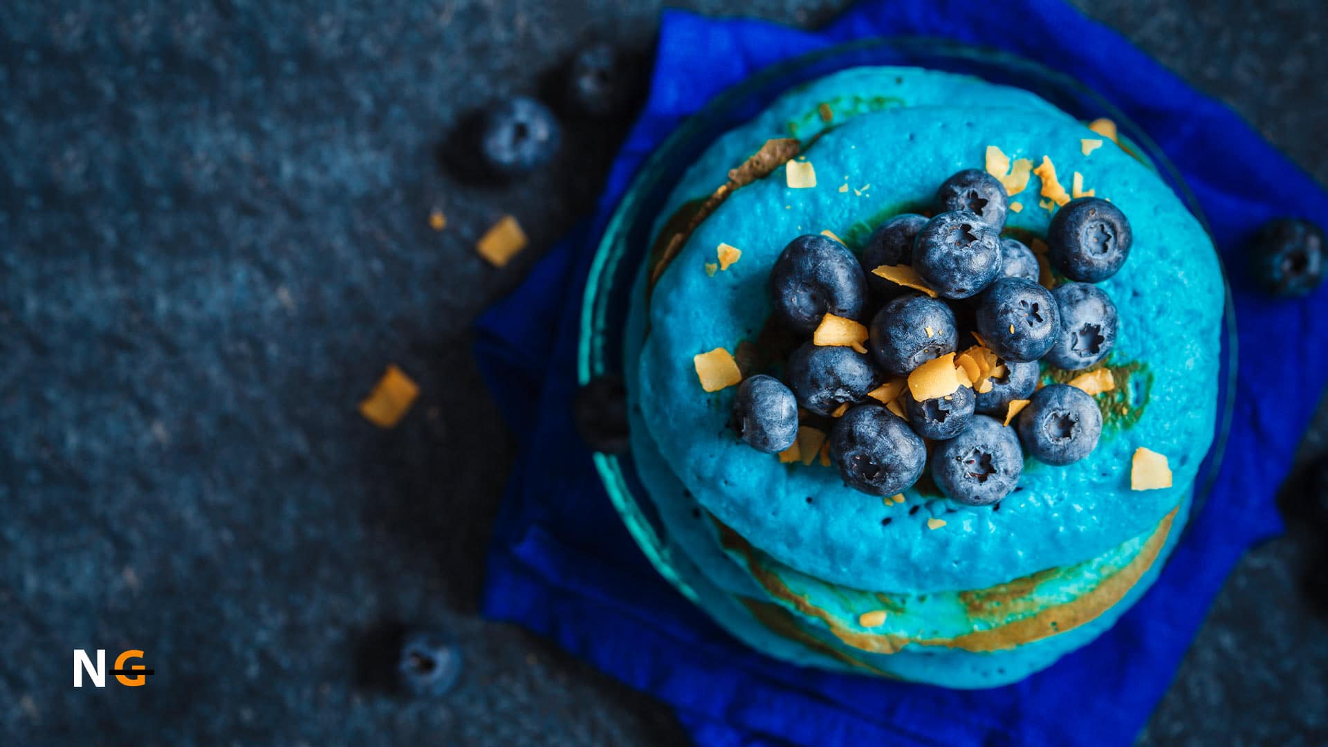 Gluten Free Spirulina Pancakes