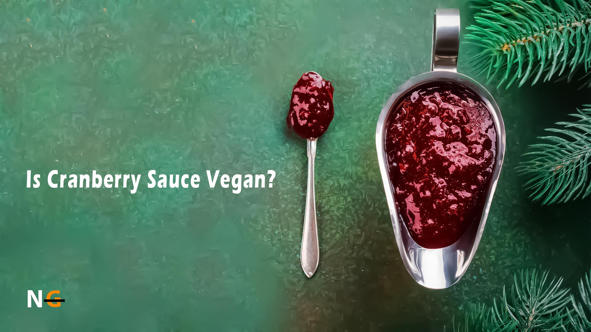 Is Cranberry Sauce Vegan