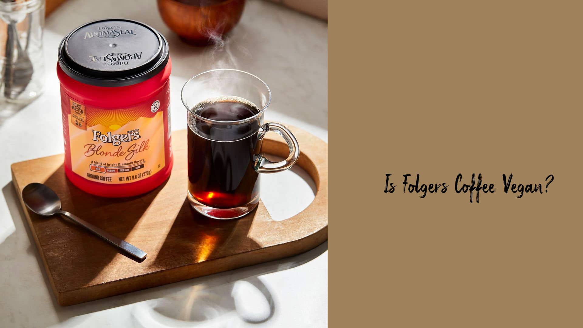 Is Folgers Coffee vegan