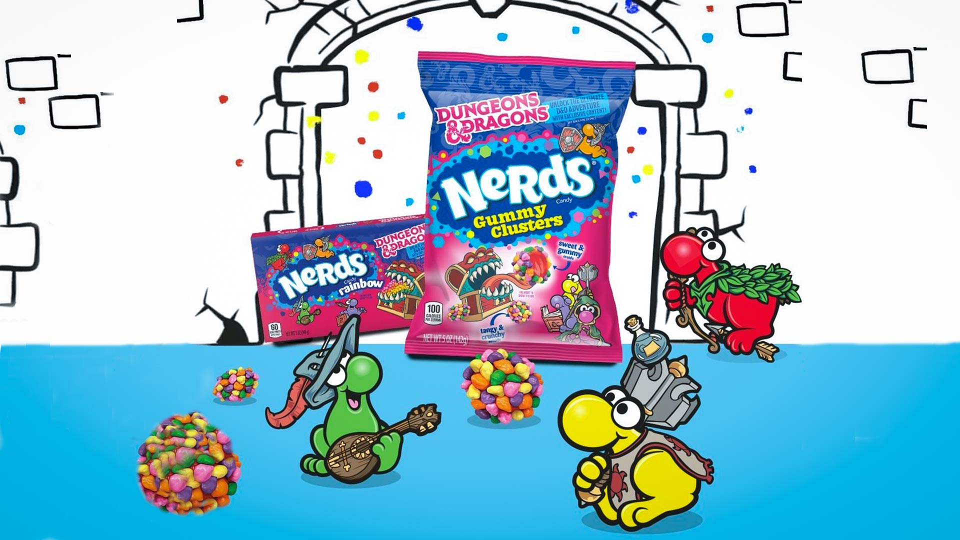 Nerds candy Flavors & Nutritional Facts