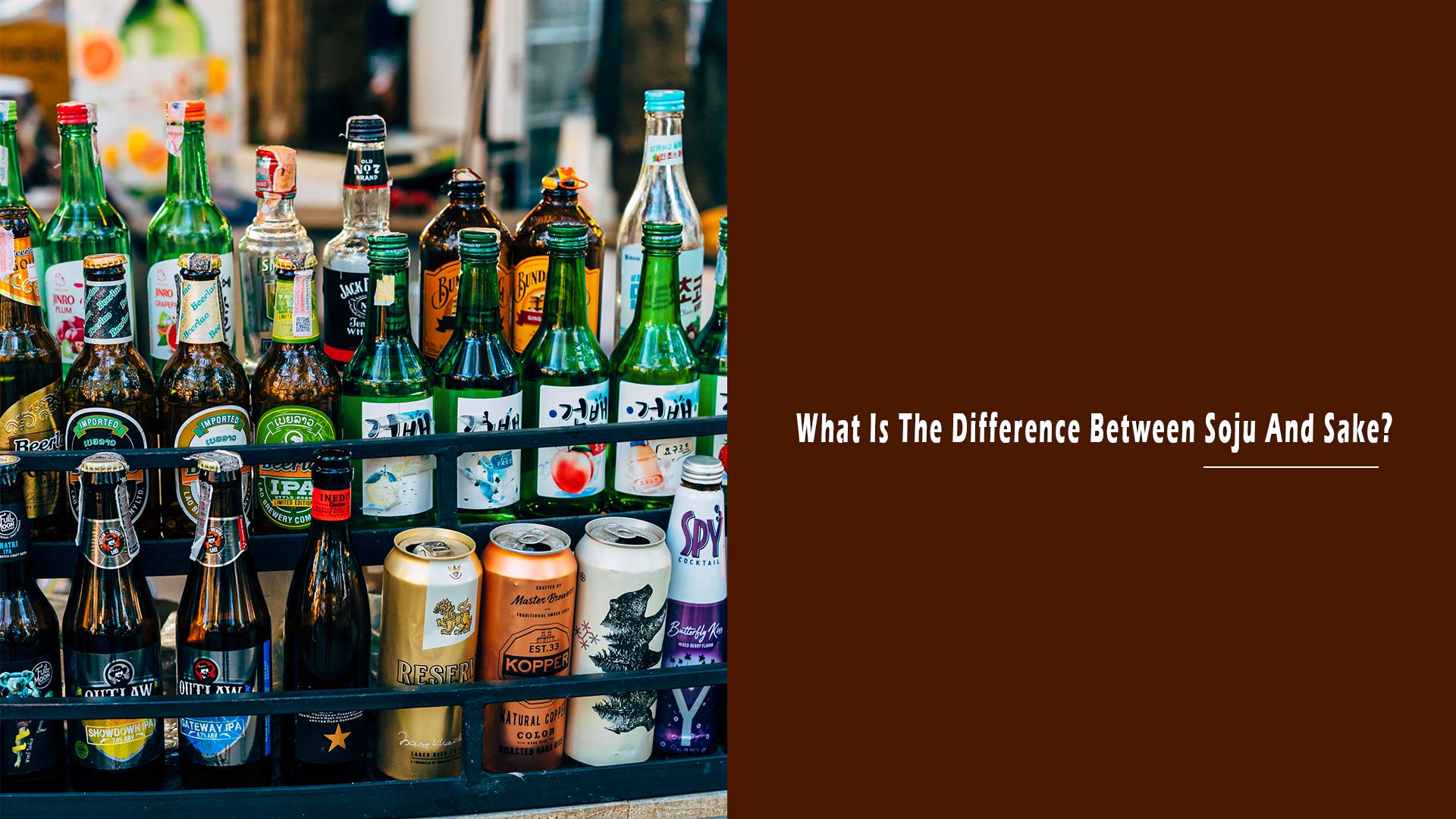 What Is The Difference Between Soju And Sake
