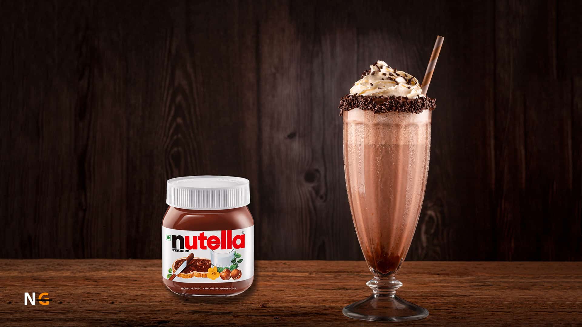 Gluten Free Nutella Milkshake Recipe