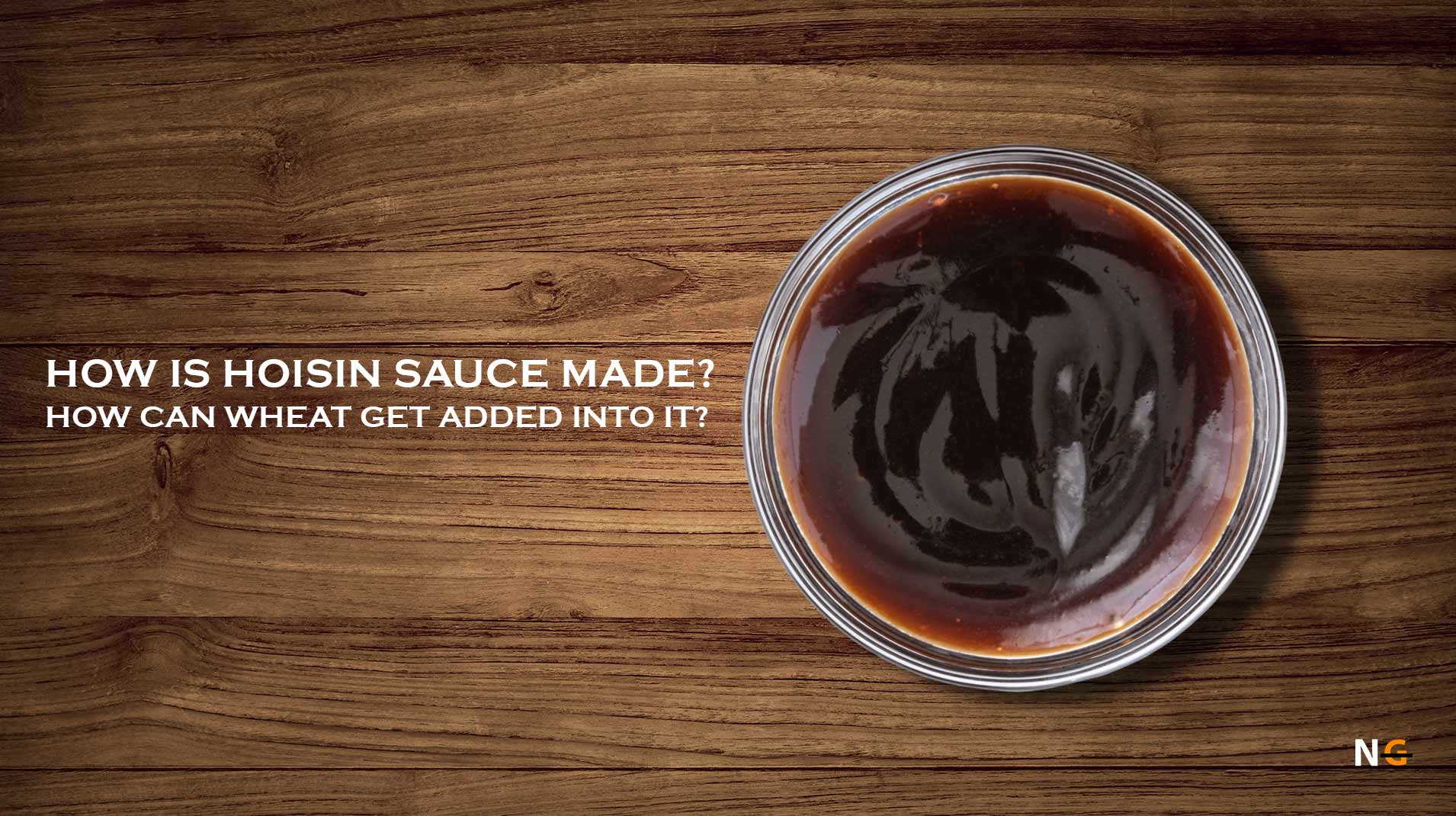 Hoisin Sauce Made in a bowl