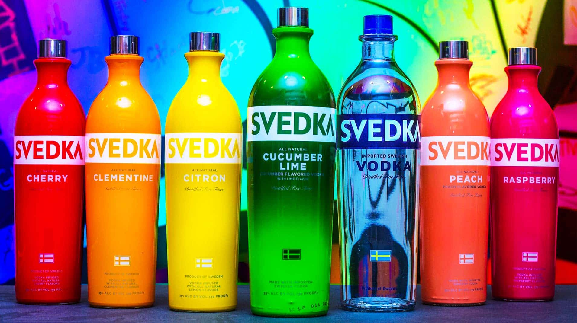 Svedka Vodka Flavours