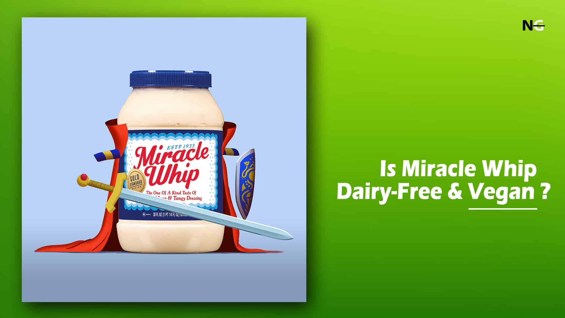 Is Miracle Whip Dairy-Free & Vegan