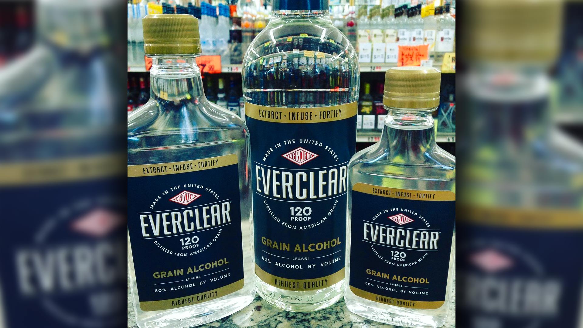 Ingredients in Everclear